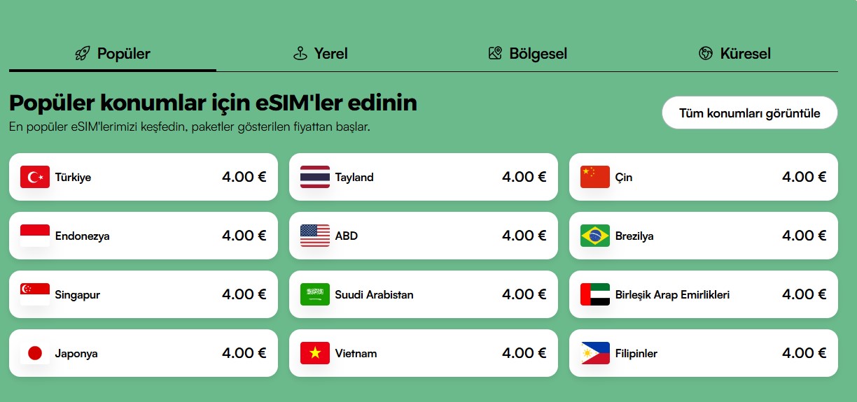 Airalo eSIM Çözümleri İle Bağlantıda Kalın